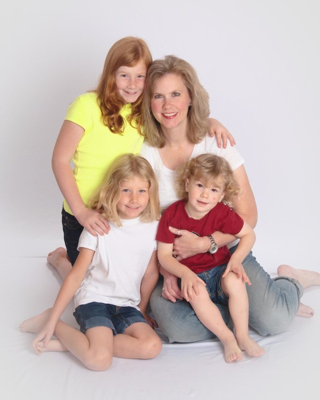 Kimberly and the kids